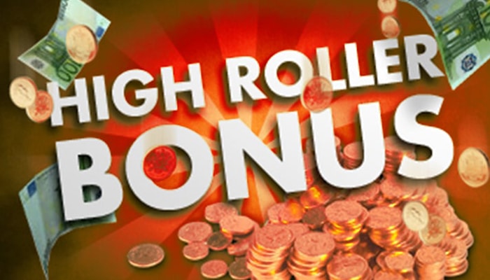 High Roller Bonus is er voor de grote spelers