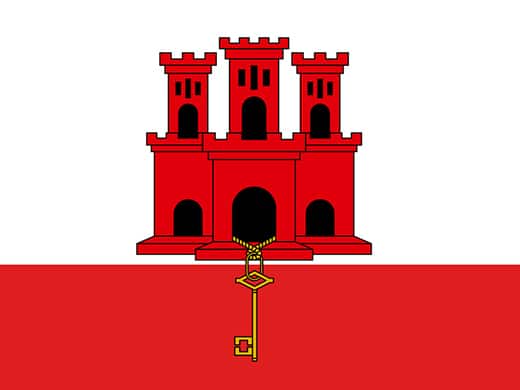 Bandera de gibraltar